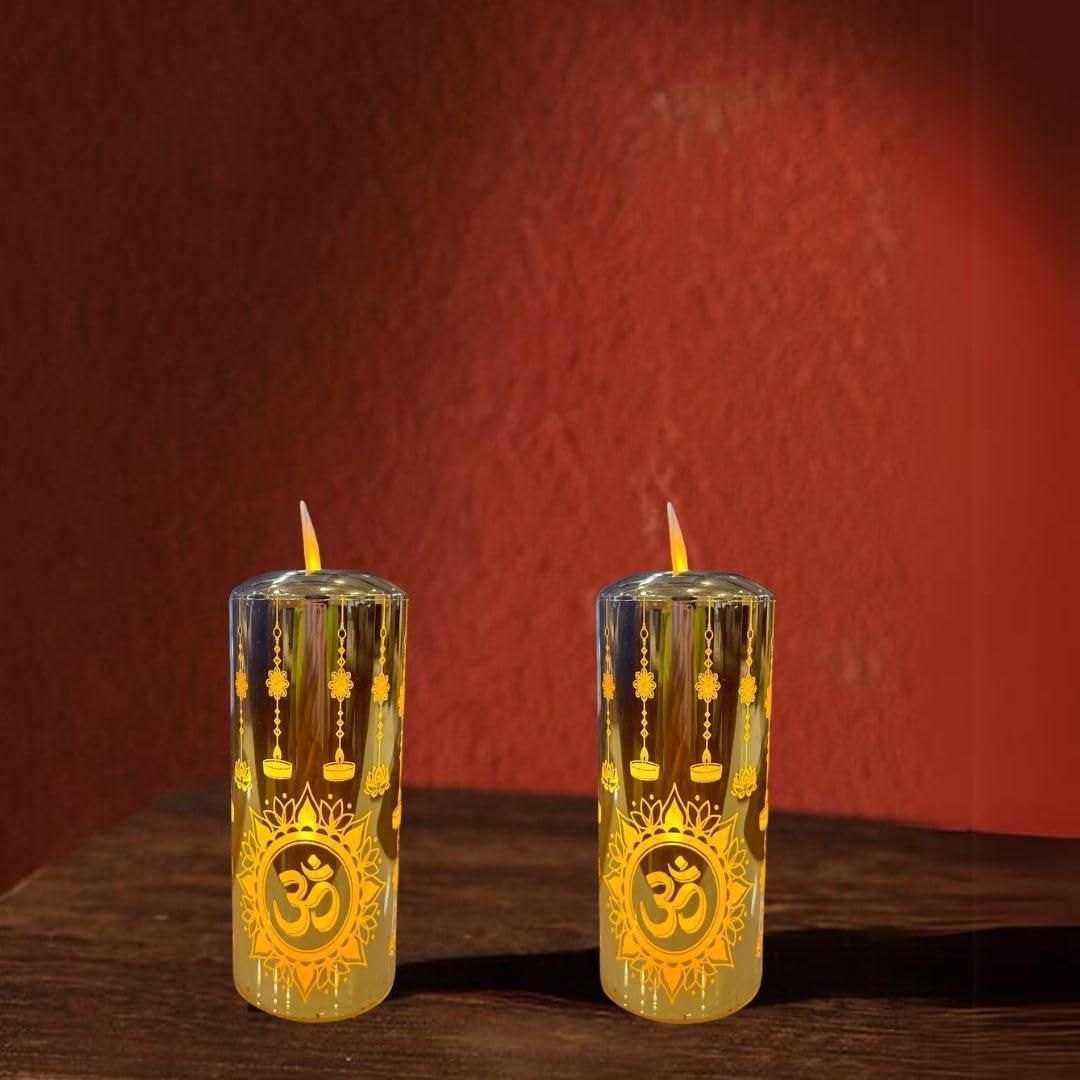 Realistic Moving Flame LED Light
